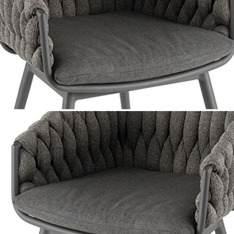 Boho Style 1/2/7 Pieces Dining Set Metal Dining Table Set for Outdoor