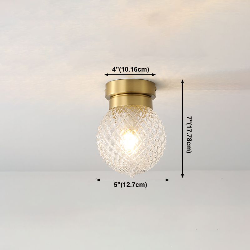 Luci a soffitto a testa singola Semplicità Illuminazione a soffitto da incasso