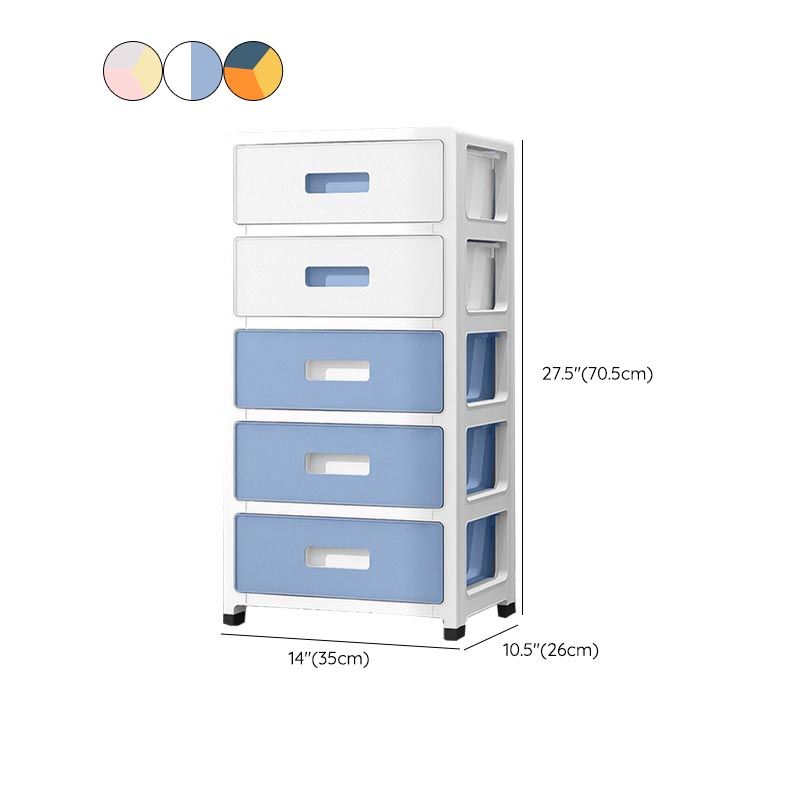 Non-Hanging Armoire with Drawer Contemporary Storage Cabinet
