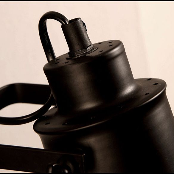 Amerikanischer Land Industriestil zylindrischem Wandleuchel Leuchte Metal 1 Leichte Leuchten