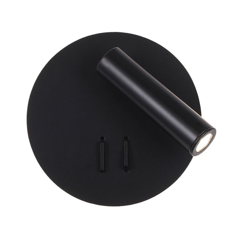 Modern Style Geometric Wall Sconces Metal 2 Lights Wall Mounted Reading Lights