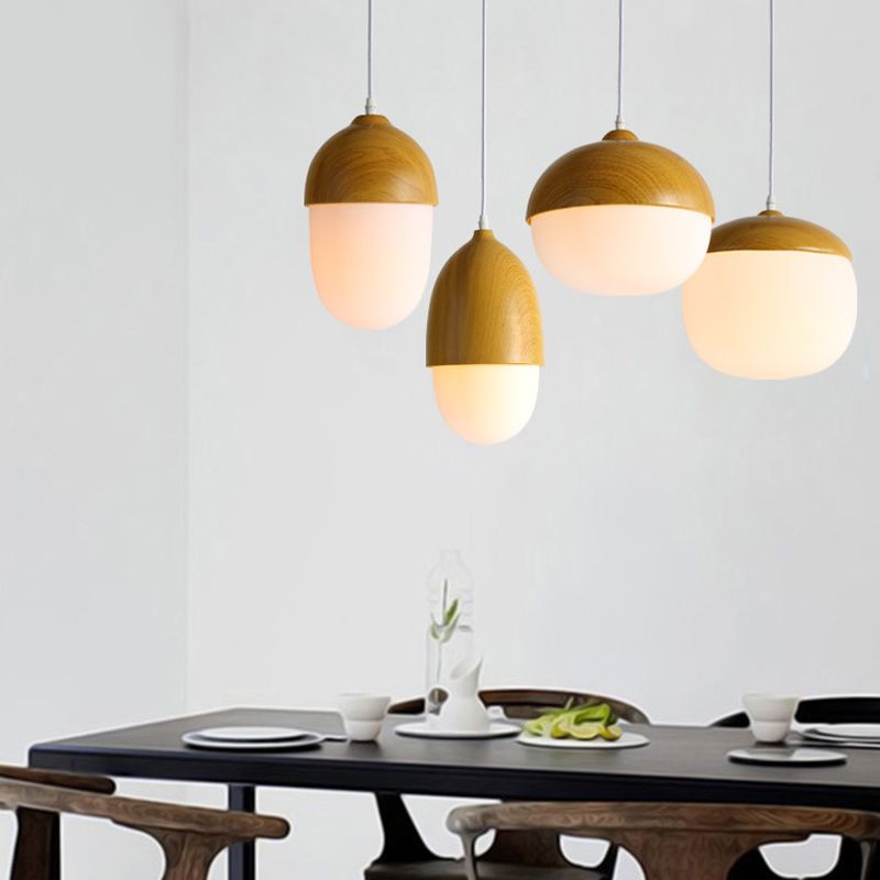 Untersuchungsraum hängende Decke Hanges weißes Glas Decken Deckenpendellicht mit 1 Licht