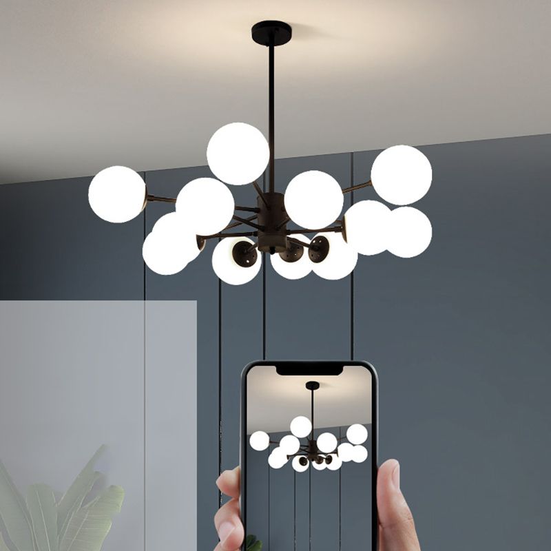 Modern licht luxe eenvoudige stijl led hangsel kroonluchter licht voor woonkamer eetkamer slaapkamer
