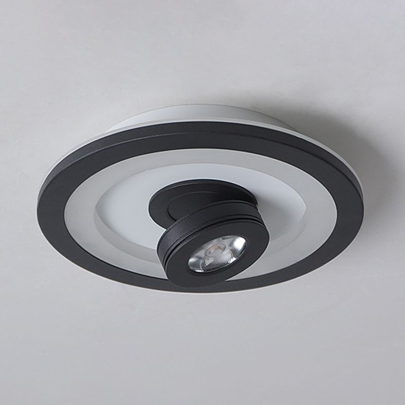 Modern Flush Mount Light Ceiling Track Lighting 1-Light LED Flush Mount Corridor Light Restaurant Light