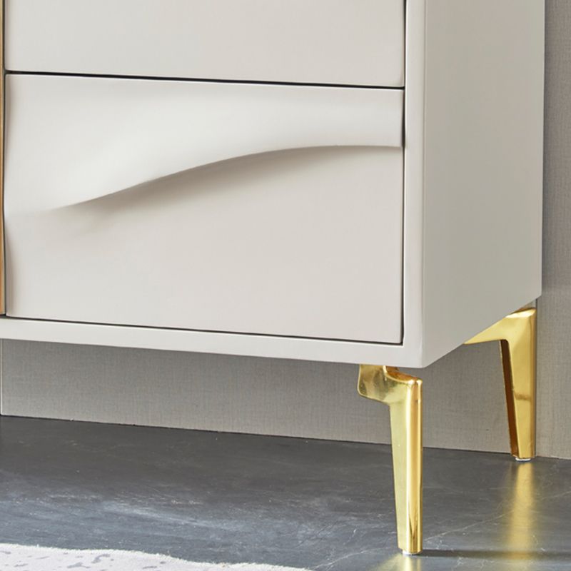 Glam Style Door Sideboard Engineered Wood Dining Server for Kitchen