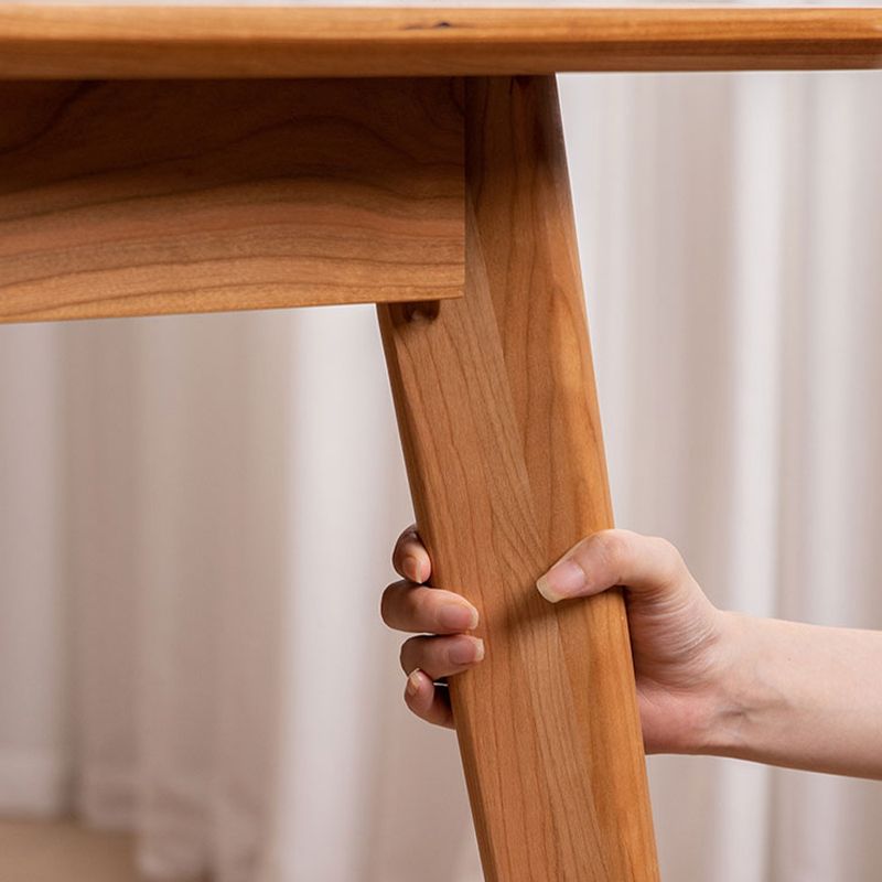 Modern Extendable Dining Table Solid Wood Dining Table for Dining Room