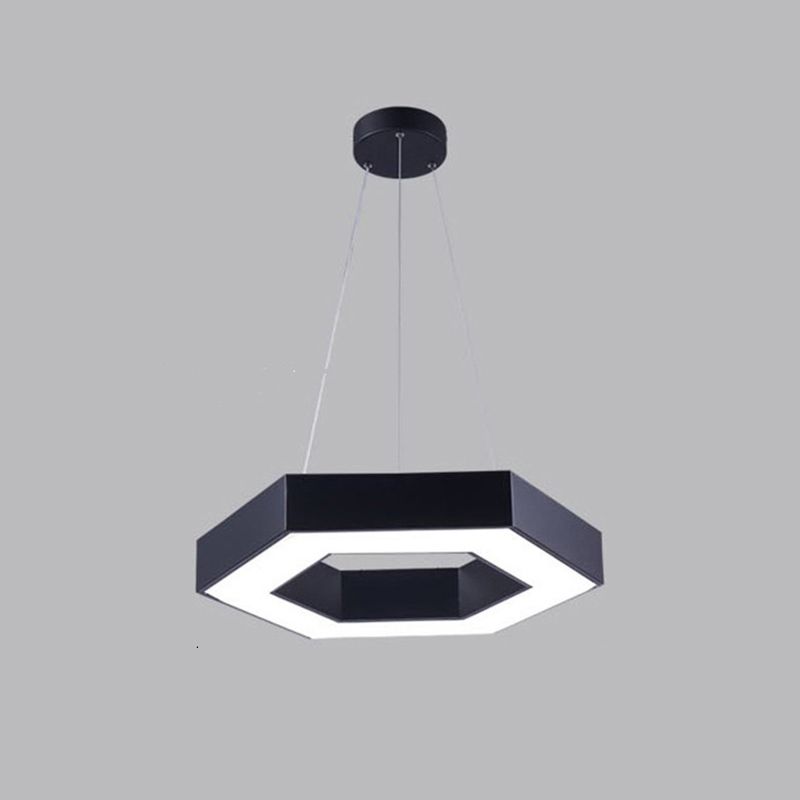 Modern Style LED Pendant Light Simplicity Lighting Fixture for Office Meeting Room