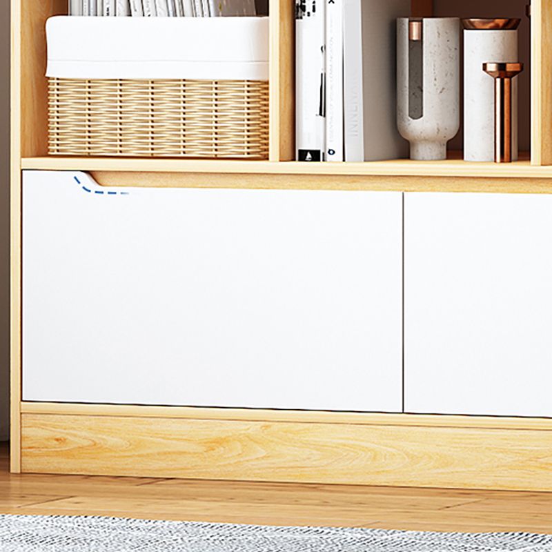 3-shelf Standard Bookcase Contemporary Wooden Shelf Bookcase