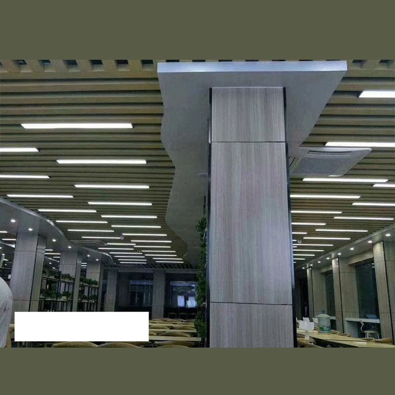 Moderne Reactangle -Anhänger -Beleuchtung Acryl 1 Licht Deckenlampe