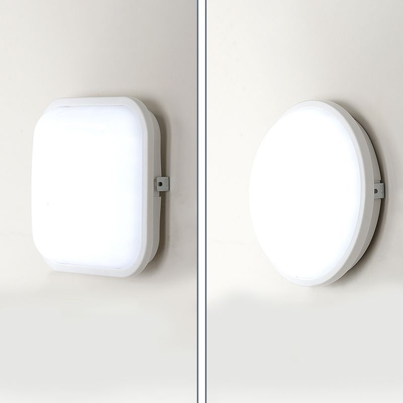 Moderne Wandmontage leichte einfache LED -Wandleuchte Lampenvorrichtung in Weiß