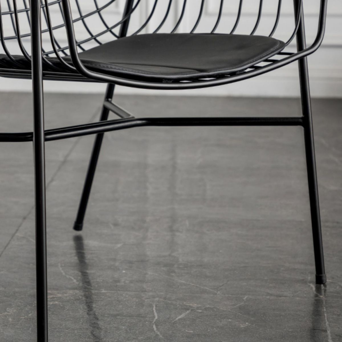 Silla industrial del metal del respaldo cruzado del sillón del comedor de la cocina