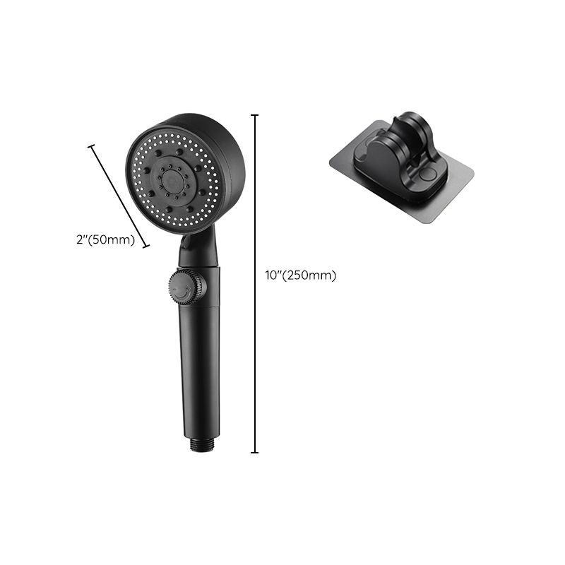 Modern Shower Head Plastic Wall-mounted Shower Head with Adjustable Spray Pattern