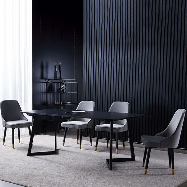 Contemporary 1/2/5/7 Pieces Dining Set Stone Dining Furniture