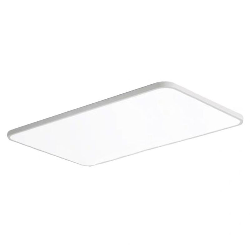 Rectangular Flush Mount Light Fixtures Modern Acrylic Flush Light