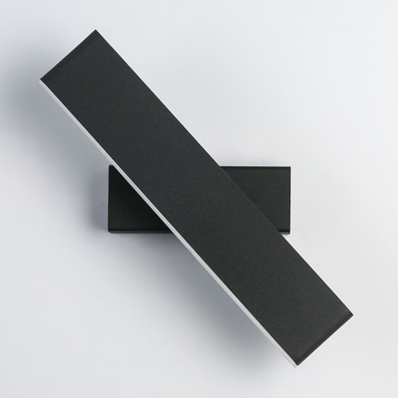 Luz de lectura rectangular de la pared acrílica de metal LED para la luz de la pared de lectura rectangular para la cama