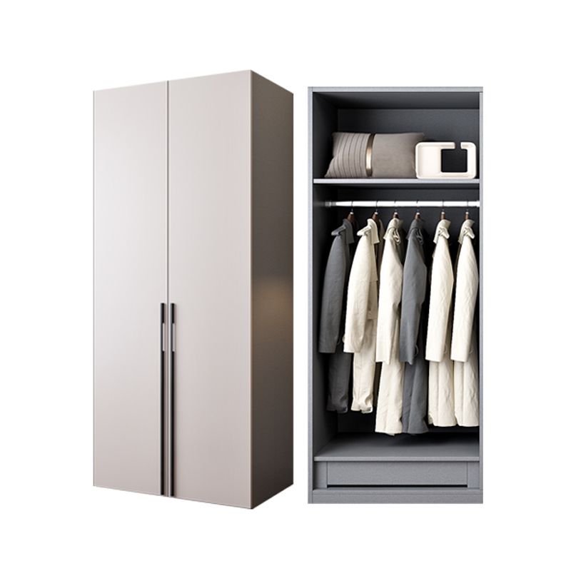 Contemporary Wooden Wardrobe Soft Close Door Wardrobe Closet
