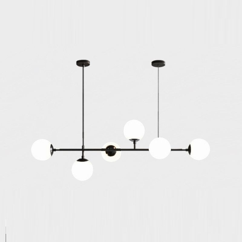 Global Island Lighting Fixture 6 Lights Modern for Dining Room