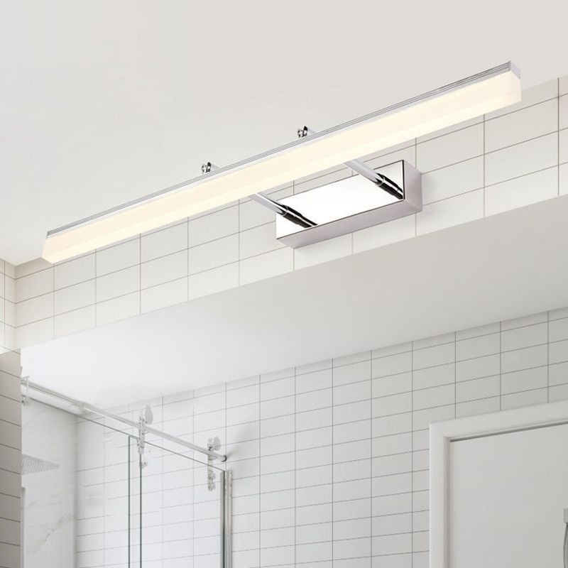 Illuminazione a parete lineare in stile minimalista in metallo a led montata lampada montata
