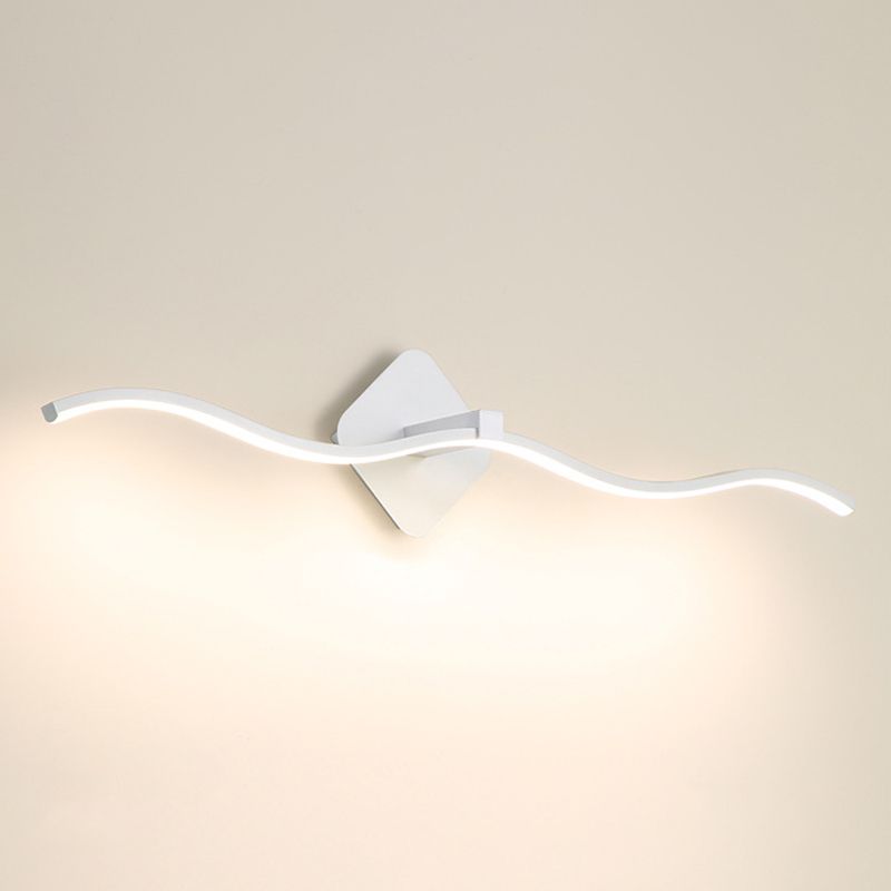 Luce illuminazione con applique a parete Luce montata a parete in metallo LED per bagno
