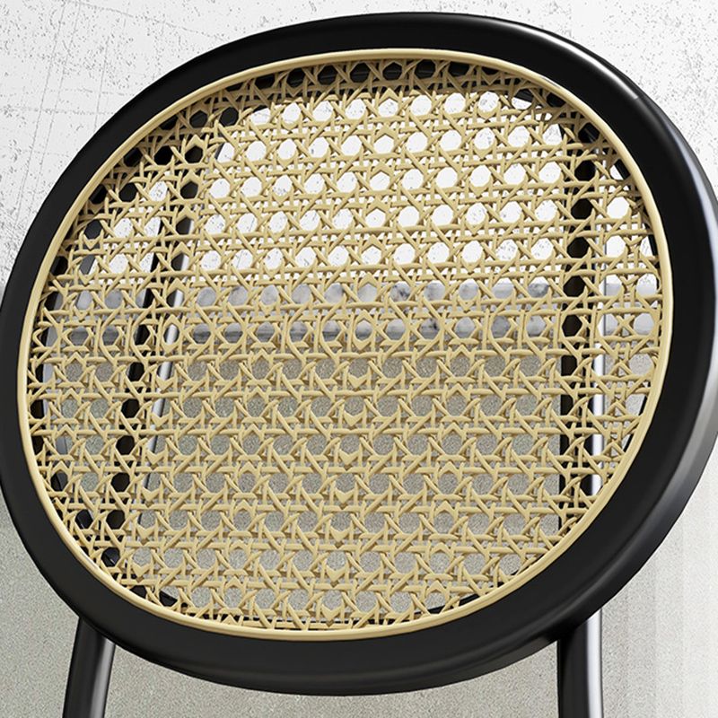 King Louis Back Side Chair Industrial Home Upholstered Dining Chair