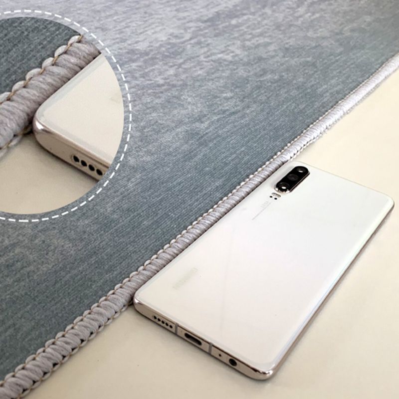 Gray Gradient Rug Blending Modern Rug Non-Slip Backing Rug for Living Room