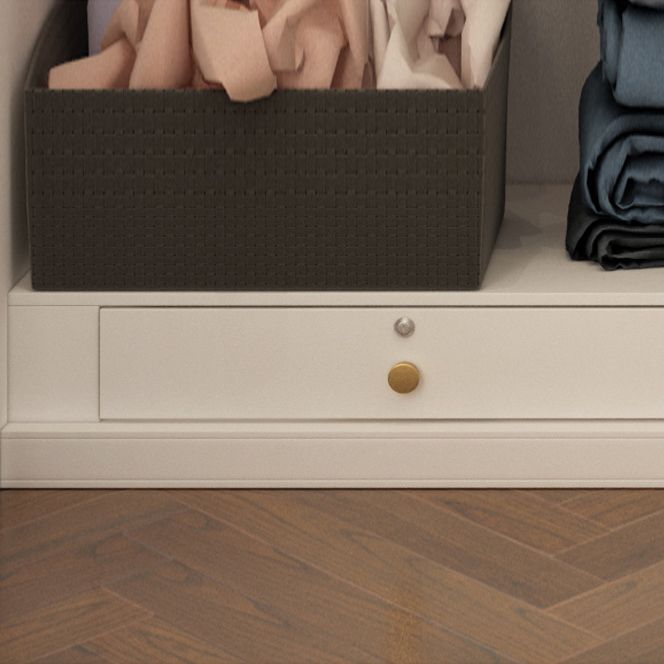 Modern Wardrobe Armoire Engineer Wood Armoire with Door for Bedroom