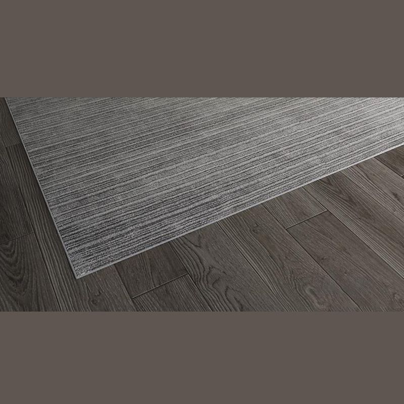 Tapis d'intérieur postmoderne de luxe, bloc de couleur gris, zone Non fendue, pour la décoration de la maison