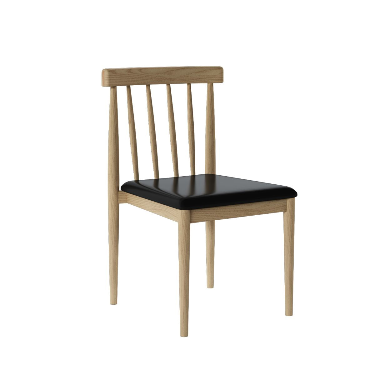 Dining Room Armless Dining Chair Home Slat Back Dining Chair