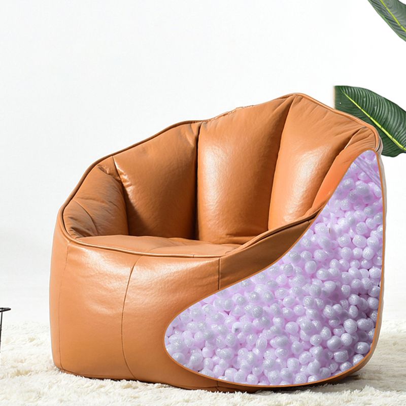 Bonded Leather Arms Included Chair 29.5"L x 29.5"W x 26.7" H Chair for Living Room