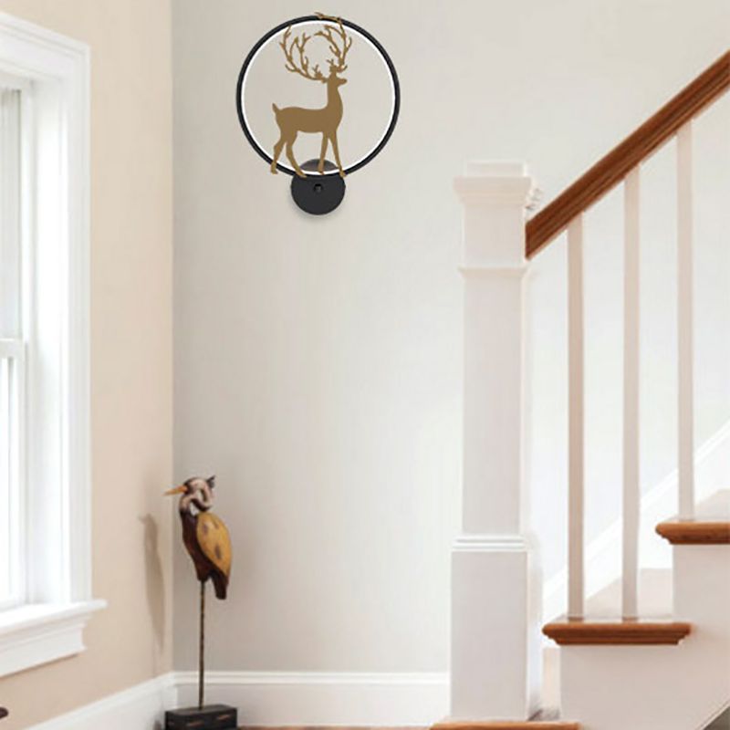 Modernist Wall Sconce LED Minimalism Deer Wall Mounted Light for Dining Room