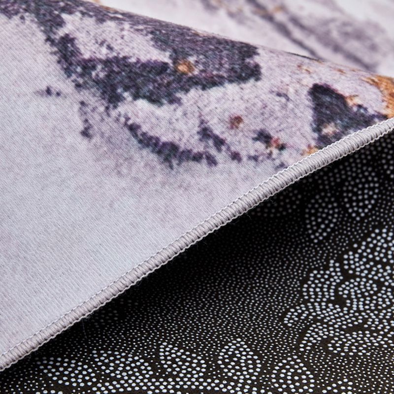 Farbblock Teppich Polyester Fläche Teppich Flecken widerstandsfähiger Teppich für Wohnzimmerdekoration