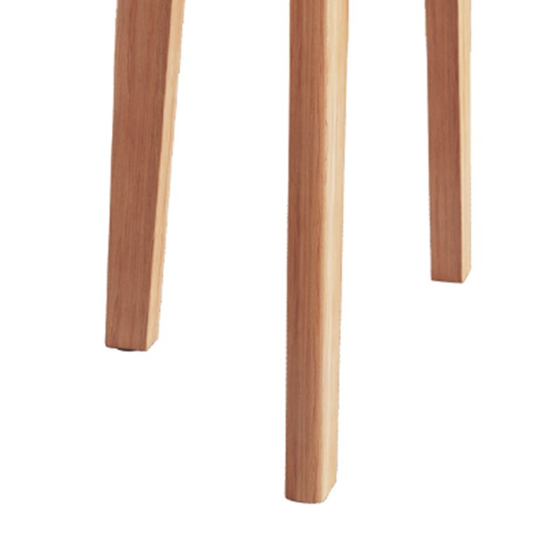 Modern Leather Ottoman Water Resistant Standard Square Chair Ottoman