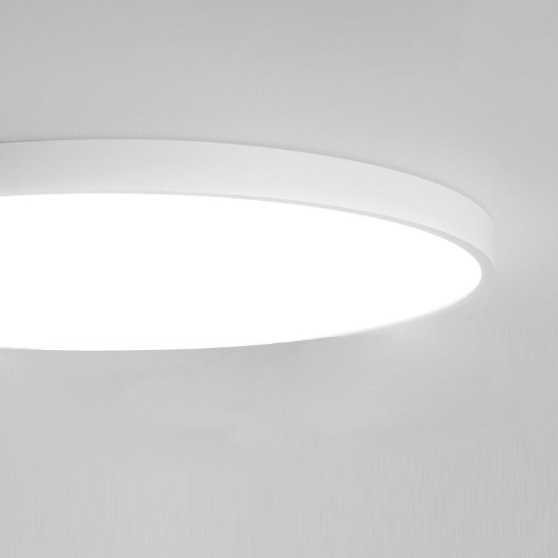 Moderne LED-Deckenleuchten zur Oberflächenmontage, Lampenschirm aus Metall für das Wohnzimmer