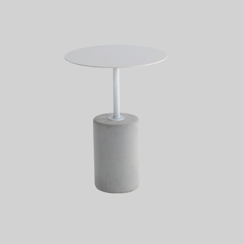Nordic Style Cocktail Table Stainless Steel Table Round Coffee Table
