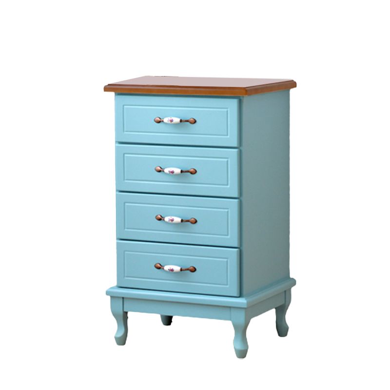 15.74" Wide Accent Chest with Drawers Solid Wood Chest with Cabriole Legs