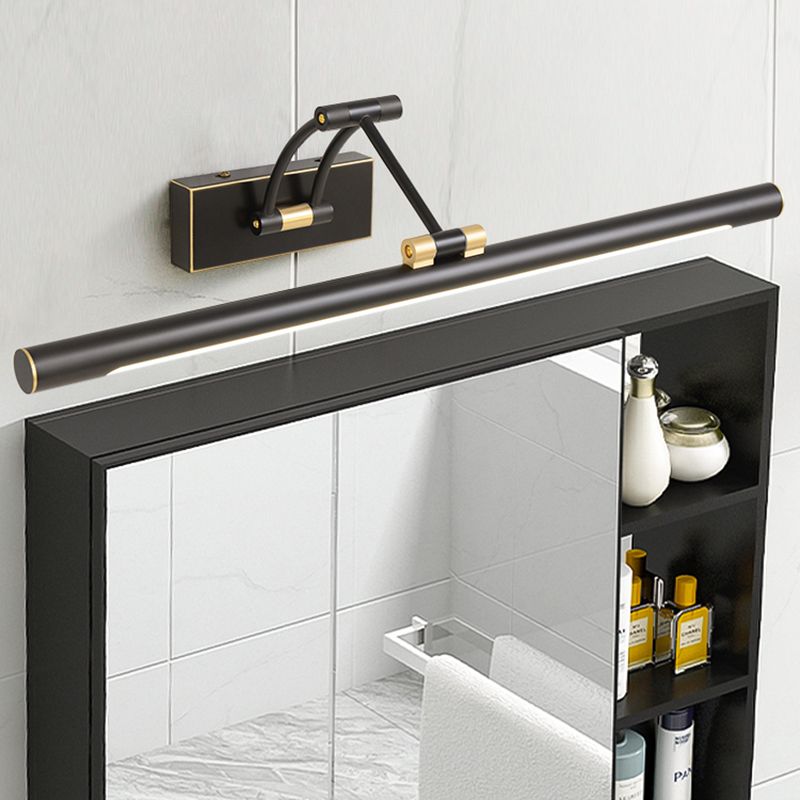 Moderno minimalista in stile cilindrico a parete a parete vanità luci in metallo vanity murale lampade per bagno