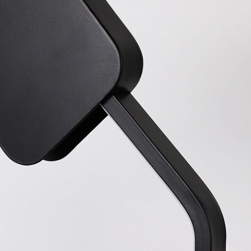 Pendre à LED géométrique noire dans la lampe suspendue en aluminium concis moderne avec une teinte en silicone