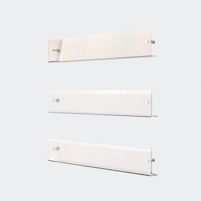 Modern Acrylic Bookcase, Bookshelf for Any Room, 6" H X 1.5" W