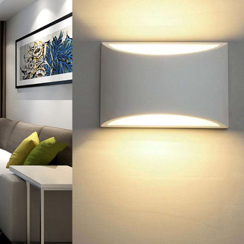 Geometrische Form Metallwandbeleuchtung moderne Stil 2 Lichter Wandleuchten