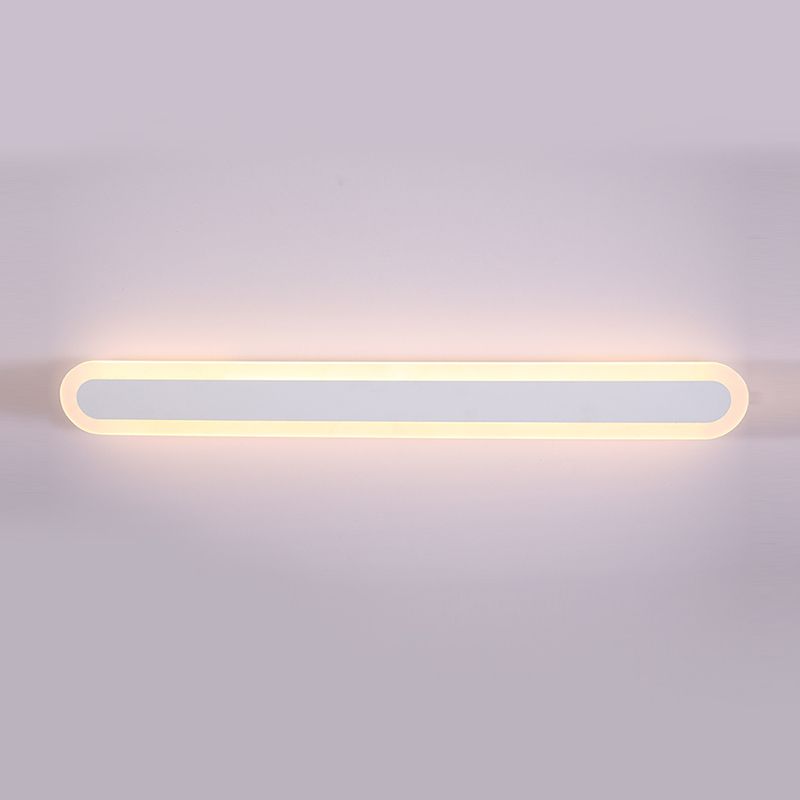 Lineare Form Metall Wandleuchte moderne Stil 1-Licht-Wandbeleuchtung