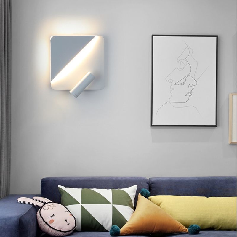 Modern Simplicity Geometric Wall Lamps Acrylic Wall Lighting Fixtures for Bedroom