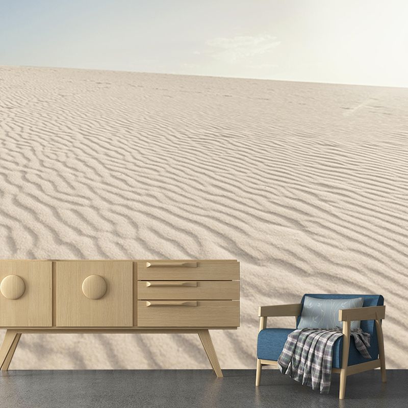 Photography Stain Resistant Wall Mural Wallpaper Desert Sitting Room Wall Mural