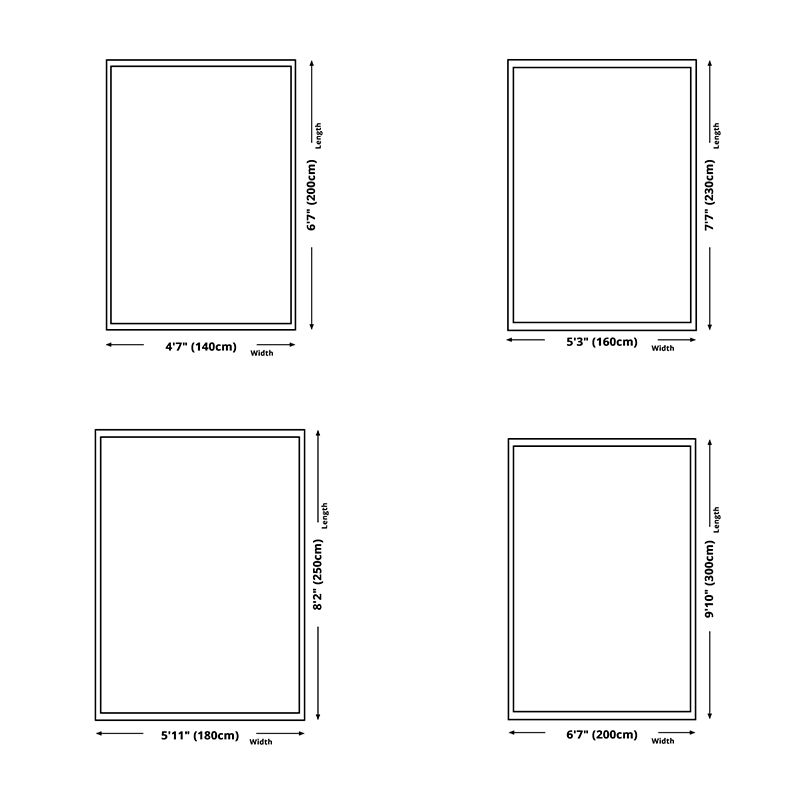 Green Modern Rug Polyester Color Lump Area Rug Non-Slip Backing Rug for Living Room