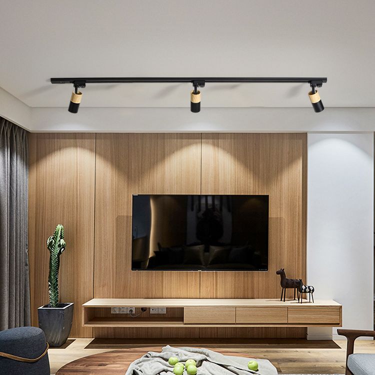 Moderno cilindro a cilindro illuminazione isola metallo 3 isola luminosa