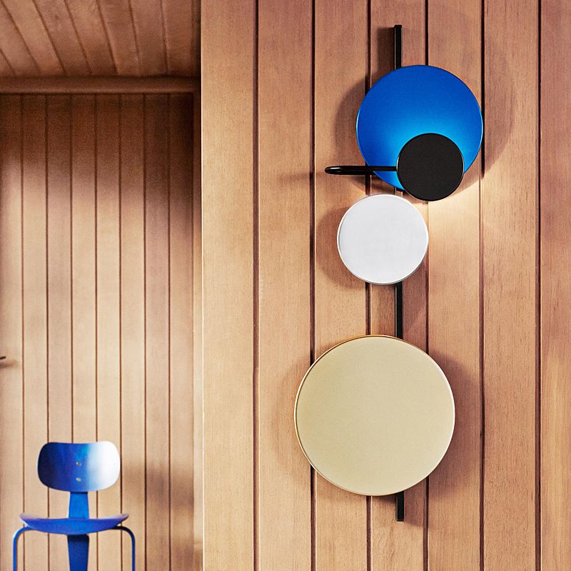 1 Light Wall Mounted Light Fixture Postmodern Metal Design Sconce Light Fixture