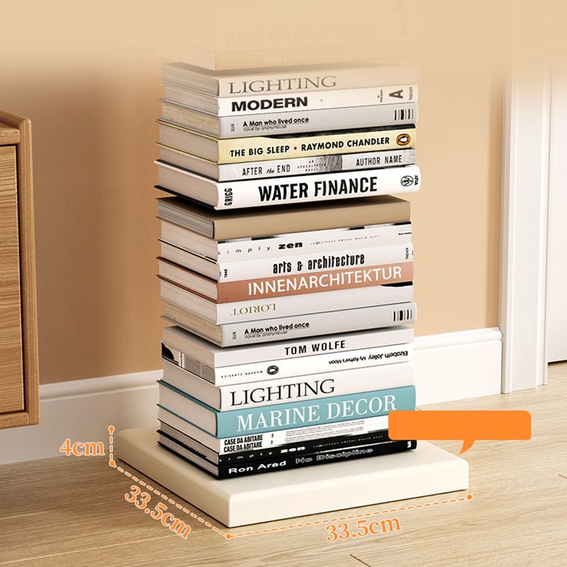 13.19"W Bookshelf Contemporary Style Invisible Bookcase for Office and Home