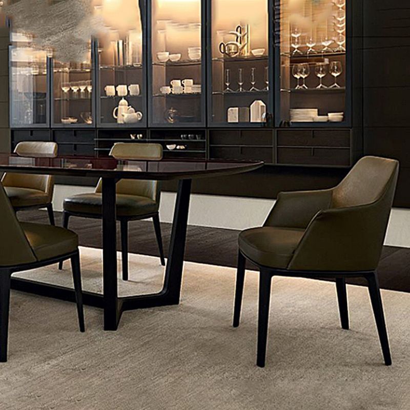 Modern Dining Accent Chair Upholstered Dining Room Chair for Home