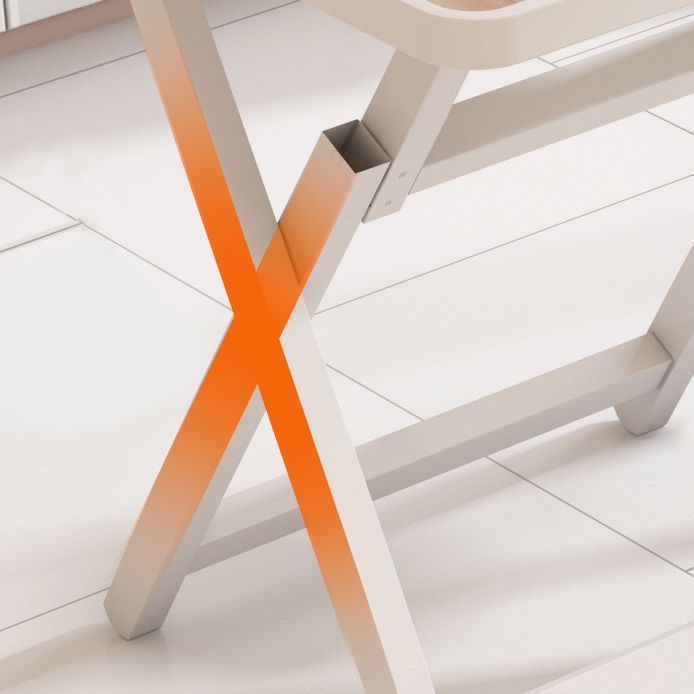 Modern Style Solid Wood Dining Set with Double Pedestal Base Dinette Set for Home