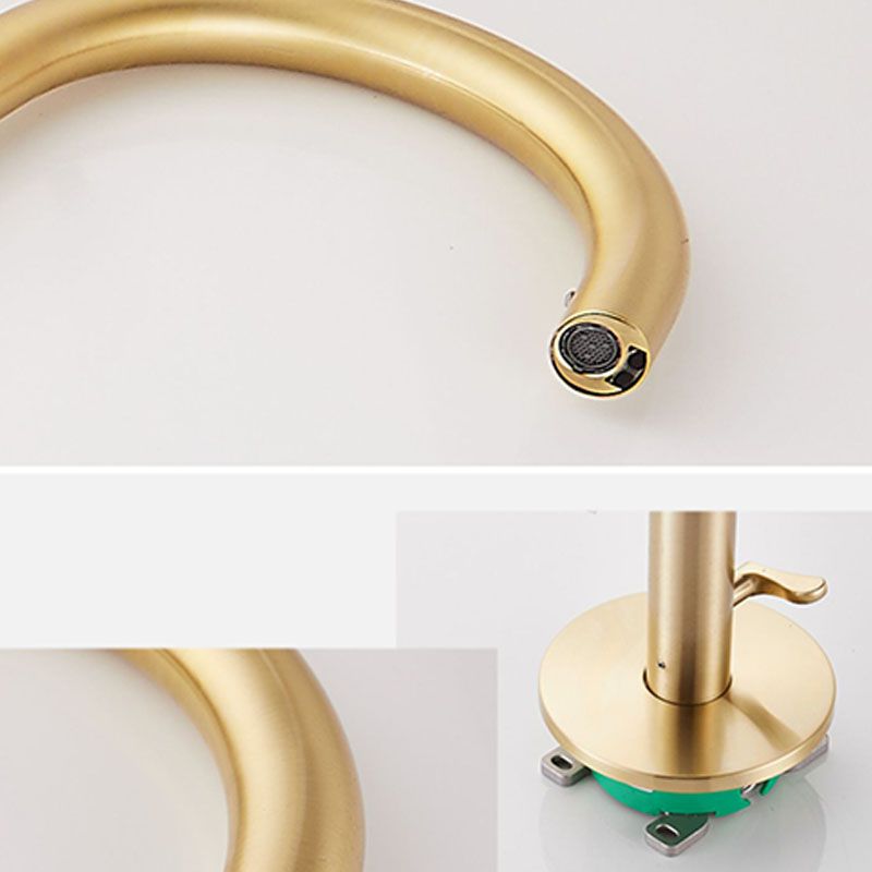 Tub Filler High Arc Handshower Lever Handle Copper Freestanding Tub Filler
