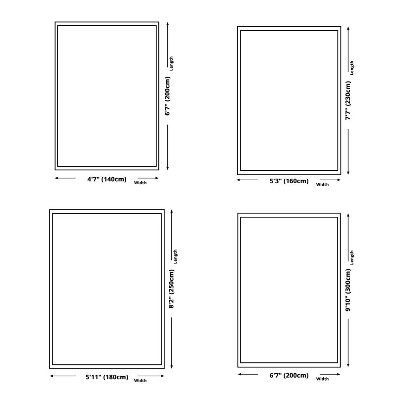 Light Blue Modern Rug Polyester Circle Indoor Rug Washable Area Rug for Home Decor